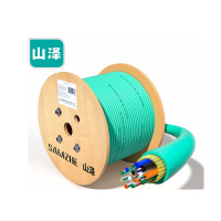 山泽(SAMZHE) G3-12100 12芯OM3万兆网线 100.00 米/卷 (计价单位:卷) 绿色