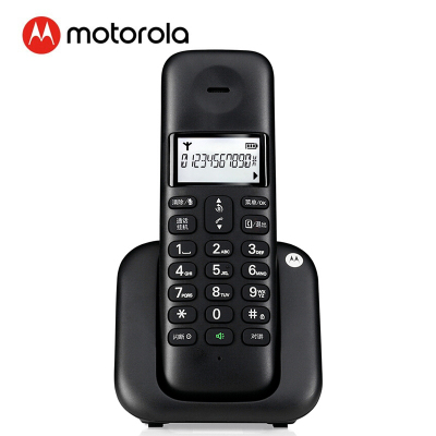 摩托罗拉(Motorola) T301C 单主机 数字无绳 电话机 (计价单位:台) 黑色