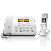 集怡嘉(Gigaset) C810A一拖一子母 可留言 电话机 (计价单位:台) 白色