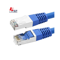 酷比客 LCLN6RRECSBU-50M 六类单层 屏蔽网线50米/根(计价单位:根)蓝色