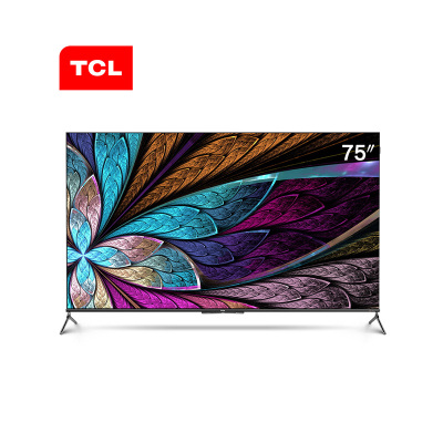TCL 75C8 75寸 全场景AI平板电视 (计价单位:台)黑色
