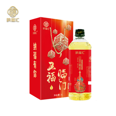 纳福汇 山茶橄榄调和油礼盒-1000ml