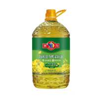 5L纯菜籽油 低芥酸菜籽油5L