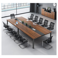 匹客 会议桌洽谈桌员工桌长条桌培训桌现代简约工作台 尺寸及颜色可定制