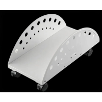 匹客 电脑主机托架 台式电脑主机底座托盘可移动滑轮机箱架子家用办公简约托架置物架 1个