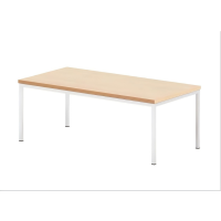 匹客 办公家具会议桌长桌简约现代带线盒大型会议室培训桌长条桌 1张