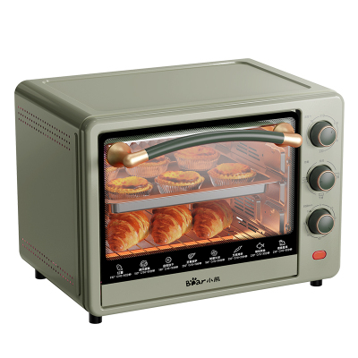 小熊 电烤箱32L多功能家用烤箱 定时调温 烘焙蛋糕烤炉 DKX-C32G5