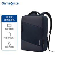 新秀丽 双肩包电脑包15.6英寸男士商务背包书包旅行包笔记本包 BT6*11001蓝色