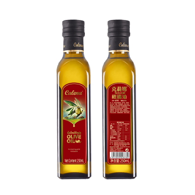 克莉娜 特级初榨橄榄油炒菜烹饪凉拌橄榄油调味食用油 250ml*2礼盒