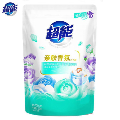 超能 洗衣液100g*2袋