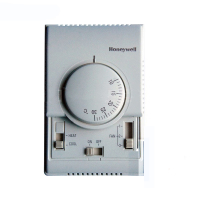 霍尼韦尔T6373BC1130机械式温控器空调控制面板开关 两管制单冷型 T6373AC1108