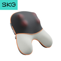 SKG 热敷靠垫抱枕全身按摩 护腰背颈椎腿多部位揉捏放松按摩仪 腰部按摩T5