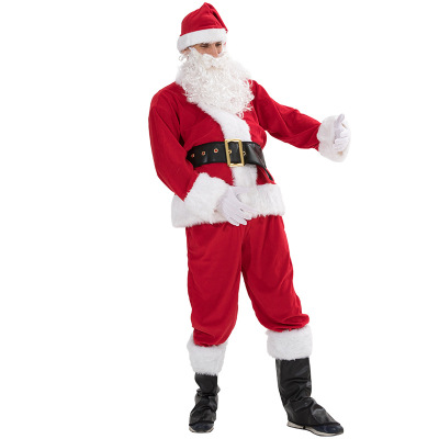 圣诞老人服装件套节庆用品圣诞节礼物 均码