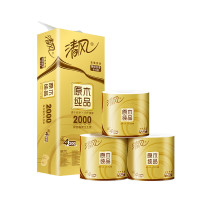 清风 原木金装卷纸4层200g×10卷/提B20AGJ1(中海院) 2提起售