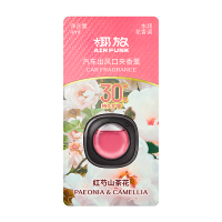 air funk(椰放)汽车出风口夹香薰红芍山茶花4ml