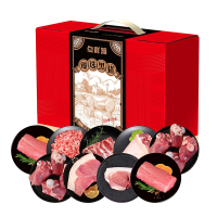 点鲜翁 严选黑猪肉礼盒 金猪福礼3650g