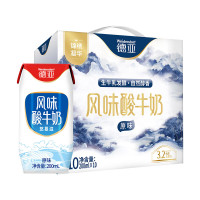 德亚(锦绣凝华)风味酸牛奶原味200ml*10