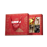 一山至 虫草花+杏鲍菇+红枣银耳黑木耳鹿茸菇礼盒 山海臻萃545g