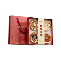 一山至灵芝+陈皮+橘红+西洋参礼盒 四季萃珍125g