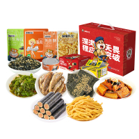 海狸先生海味零食大礼包ZLSH-002(553g)