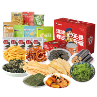 海狸先生 海味零食大礼包ZLSH-003(832g)