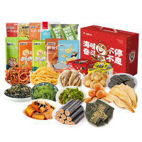 海狸先生 海味零食大礼包ZLSH-004(1008g)