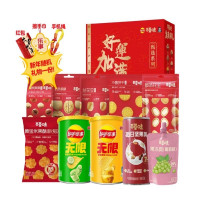 乐事(Lay's)休闲零食大礼包 百事好运礼盒1070g