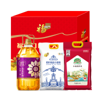中粮福临门米面油大礼包D型(菜籽油+大米+面粉)