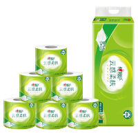 BT5410(提装)心相印云感系列 150克10粒装四层立体压花卷筒卫生纸(Y)