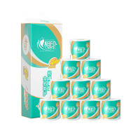 BT810 (单提)心相印180克10卷1提装四层卷筒卫生纸