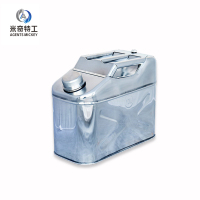 米奇特工 304不锈钢水桶加厚汽车备用铁桶 立式不锈钢 10L