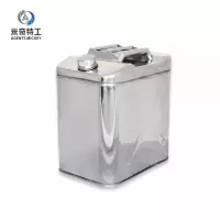 米奇特工 304不锈钢水桶加厚备用铁桶 方桶不锈钢 30L