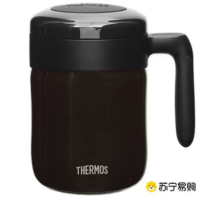 膳魔师(THERMOS) 保温马克杯 TCMM-520 黑色