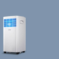 美的(Midea) 移动空调小1匹单冷 家用厨房一体机免安装便捷立式空调 KY-15/N7Y-PHA