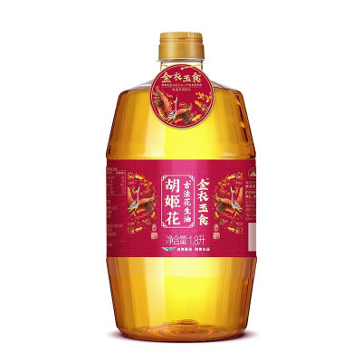 金龙鱼 胡姬花金衣玉食古法花生油 食用油 1.8L |桶