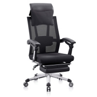 众班办公转椅黑色网布 豪华电镀6128A |把