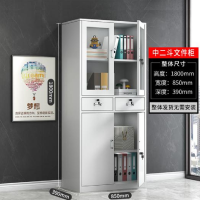 鑫锦都 中二斗器械文件柜 高1800*宽850*深390mm |个