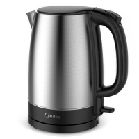 midea美的(midea)电热水壶不锈钢单层家用1.7l速热防干烧304食品级不刮手sh17c105
