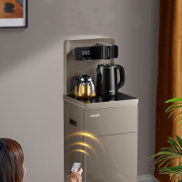 苏泊尔(supor)茶吧机 家用饮水机 遥控智能背板下置水桶全自动自主控温立式多功能泡茶机 cbj33