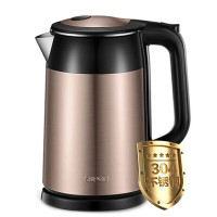 苏泊尔 烧水壶电水壶1.7升大容量1800w大功率内外全钢无缝304内胆电热水壶 swf17s26a