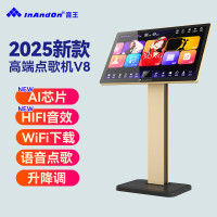nAndOn音王点歌机2025新款KV-V8 21.5英寸立式一体机 8T硬盘
