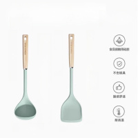康巴赫(KBH)静厨硅胶铲勺护锅铲子漏勺汤勺组合