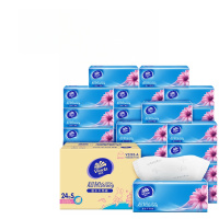维达(vinda)抽纸 超韧330张*24包s码 湿水不易破 卫生纸 110抽*包 a/b版随机