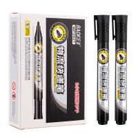 宝克(BAOKE) MP2927油性记号笔大头笔 黑色10支/盒