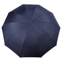 天堂伞 晴雨伞三折10骨加大2-3人超大加固男女黑胶防晒伞 33212e黑胶 藏青