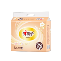 心相印软抽纸面巾经典系列3层130抽*6包(单位:提)