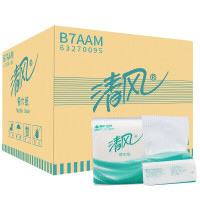 清风b7aam软包抽取式面纸210*100mm100张/包96包/箱(箱)