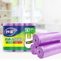 妙洁mbgrvm3背心式垃圾袋中号45*60cm*30只*3卷*20组/箱(单位:组)