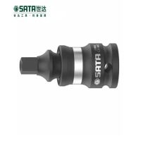 世达(sata)1/2英寸系列风动六角旋具套筒 8mm 35408