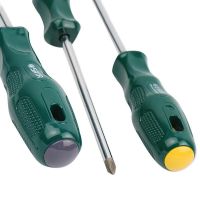 世达(sata)a系列一字强磁铬钒钢螺丝刀起子改锥维修拆机工具62213(6x150mm)